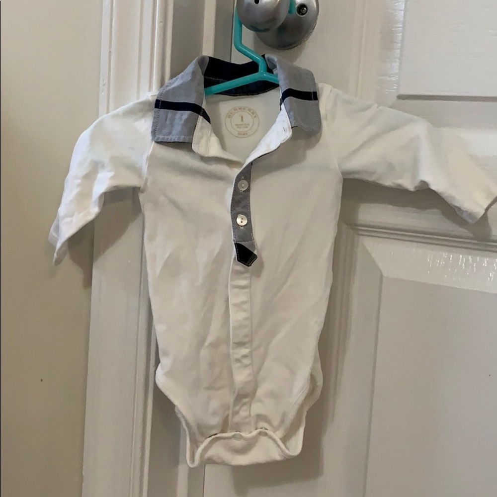 Burberry bodysuit for one month baby